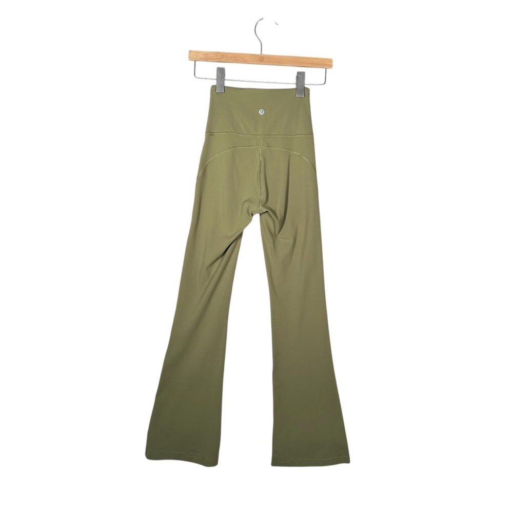 LULULEMON Groove Super High Rise Flare Pant in olive - Picture 6 of 11